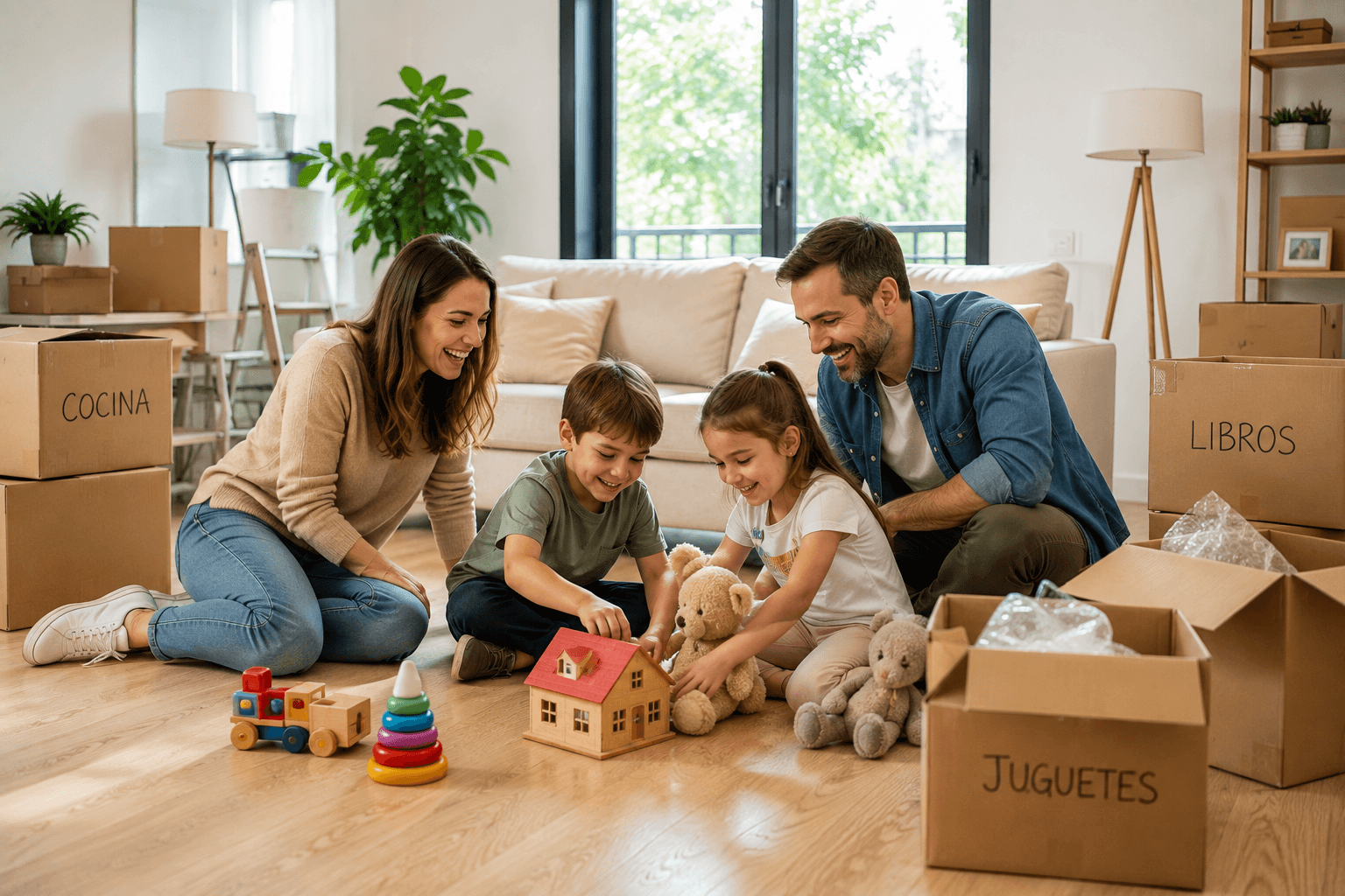 Espacios para crecer en familia